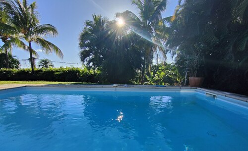 Piscine Privative et vue mer Dans Résidence Calme