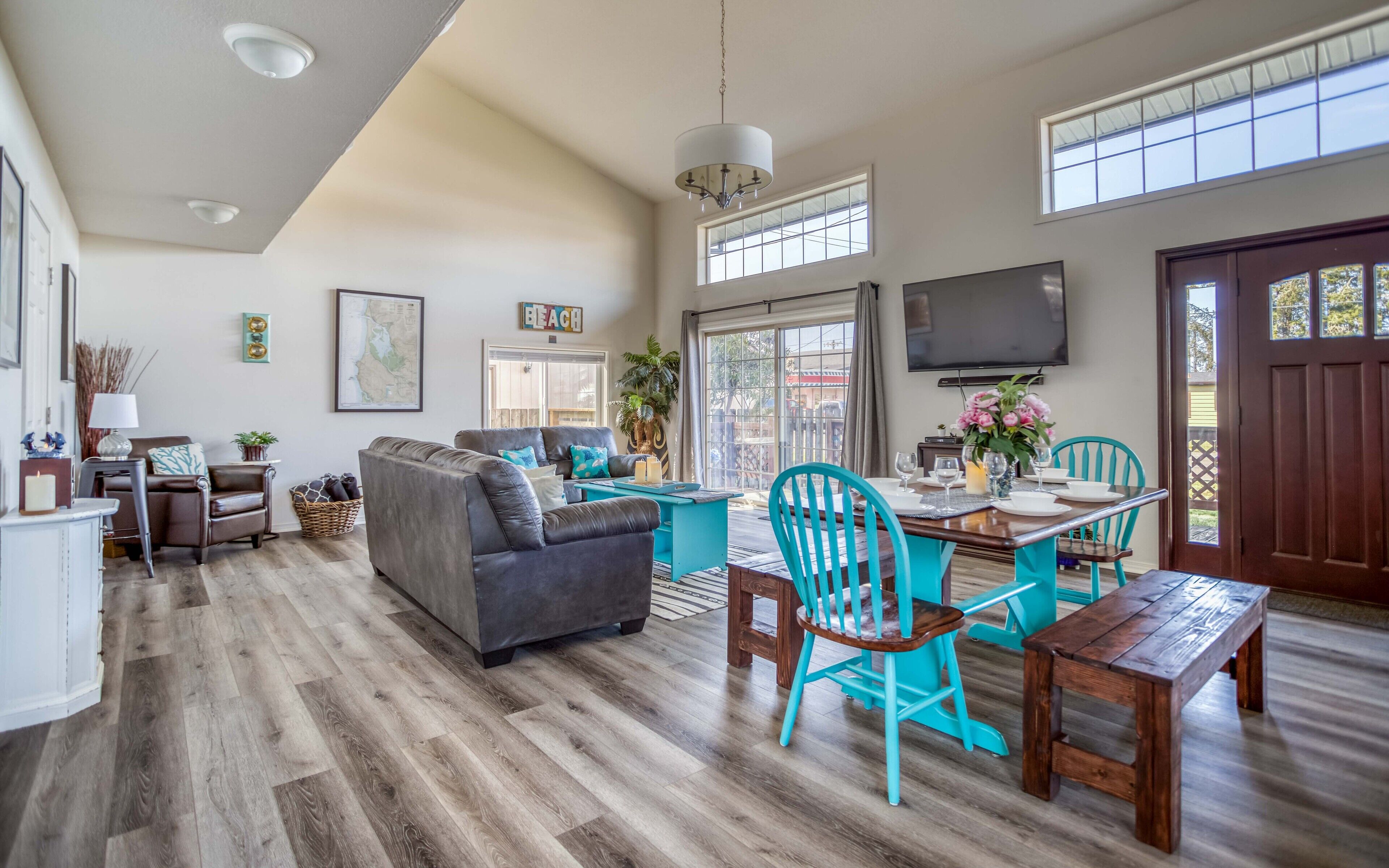 Updated Bay City Home Has Sunny Great Room, Fenced Yard, Deck, and Game Room!