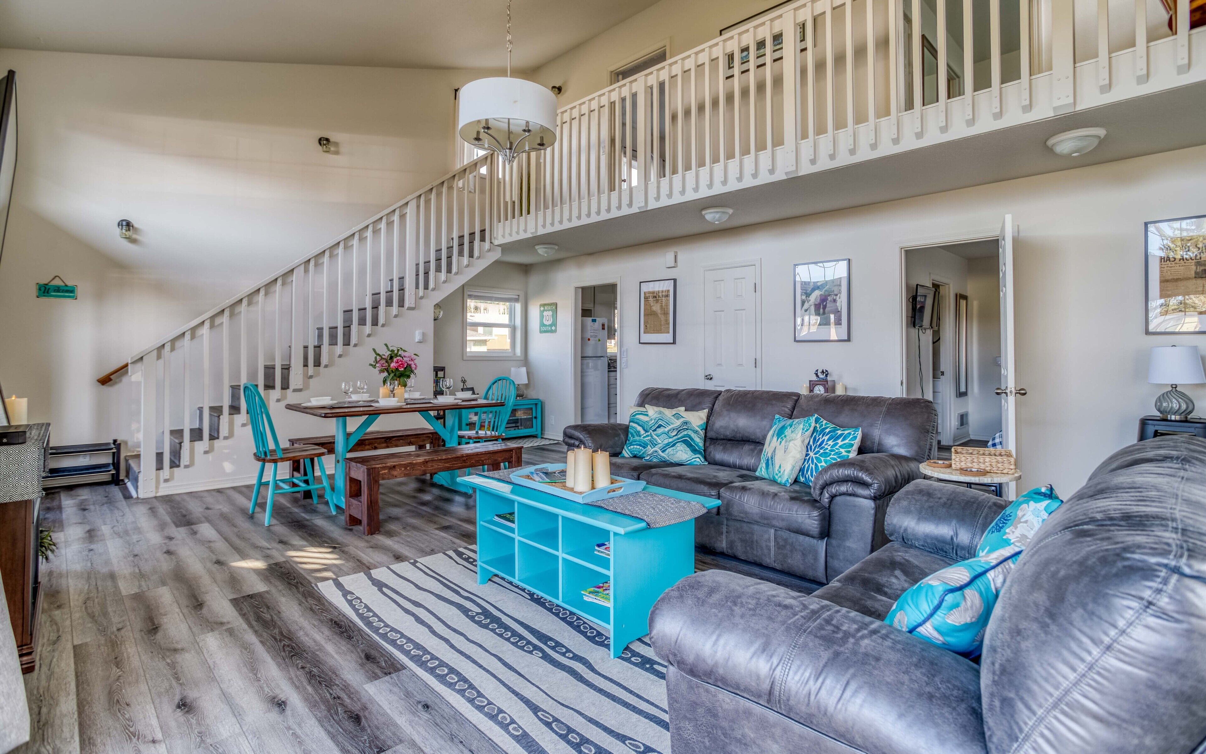 Updated Bay City Home Has Sunny Great Room, Fenced Yard, Deck, and Game Room!