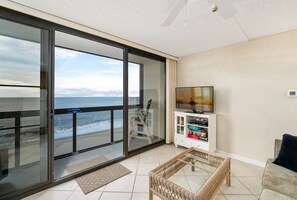 TV - Oceanfront Golden Sands condo by Seaside Vacations & Sales (Ocean City)