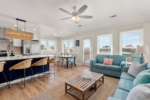 TV, DVD player - Always Chill: Hot Tub, Pool Access, Golf Discounts (Nags Head)