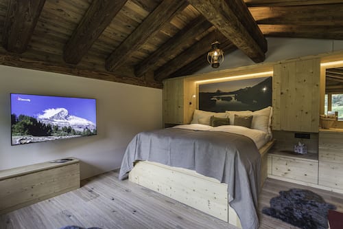 Romantisches Chalet | 1 Schlafzimmer, schallisolierte Zimmer, kostenloses WLAN, Bettwäsche
