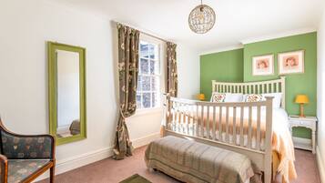1 bedroom, iron/ironing board, travel crib, WiFi (free)