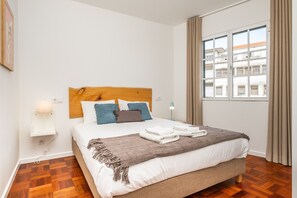 1 bedroom, travel crib, free WiFi, bed sheets