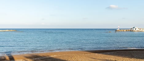 On the beach