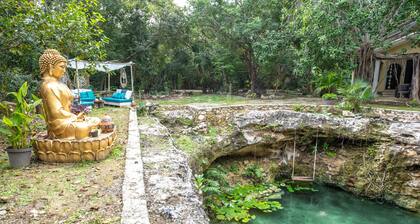 Toh Ha Spa - Pristine, Unique Spacious 3 Bedroom Home with Private Cenote.
