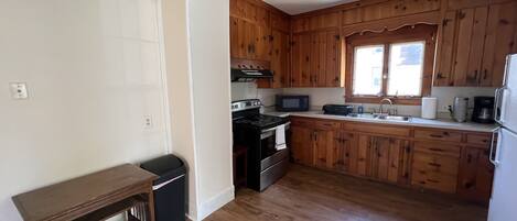 Microwave, oven, stovetop