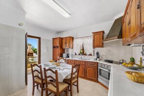 Fridge, microwave, dishwasher