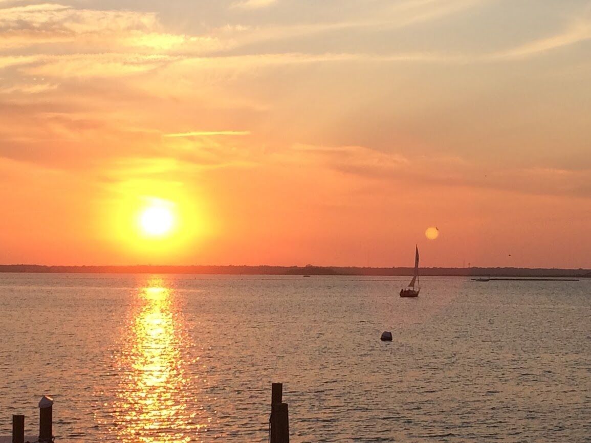 Perfect Sunsets. Single Family Bayside Waterfront with large dock