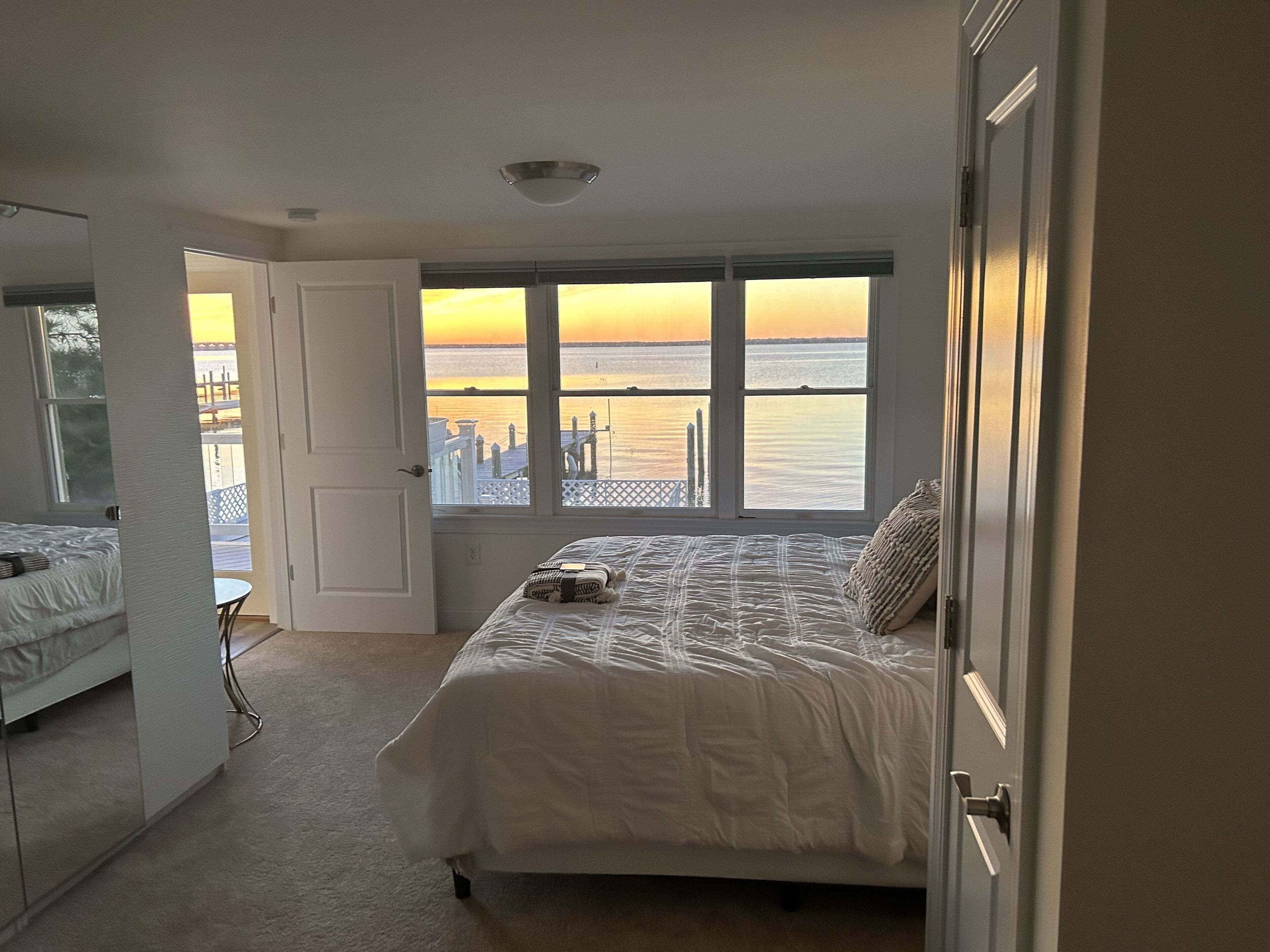 Perfect Sunsets. Single Family Bayside Waterfront with large dock