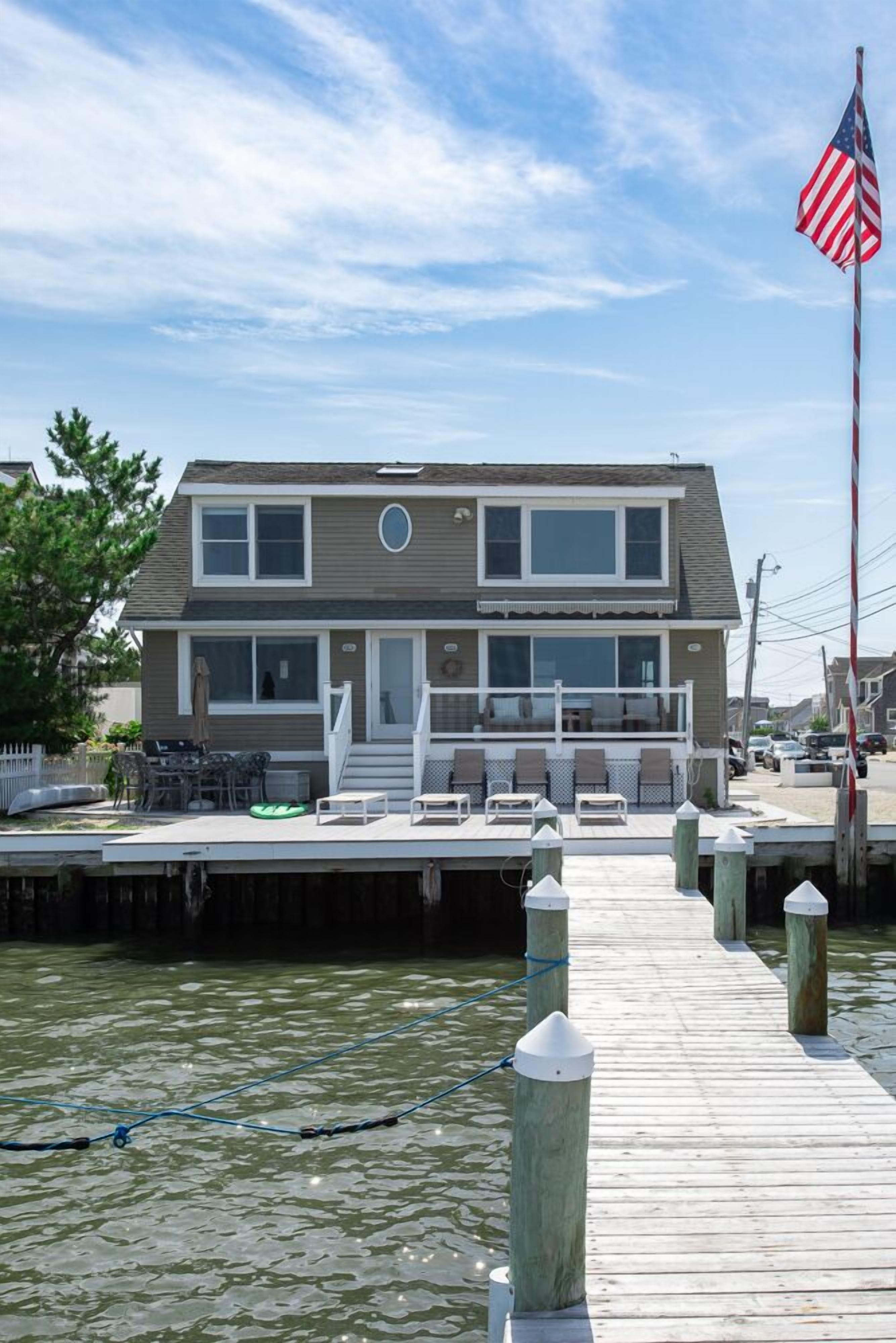 Perfect Sunsets. Single Family Bayside Waterfront with large dock