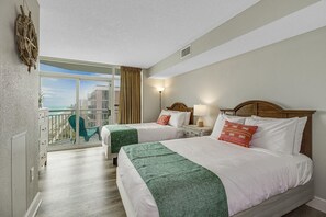 2 bedrooms, iron/ironing board, WiFi, bed sheets - Del Mar by StayMareni |Oceanfront 2BR/2BA (Myrtle Beach)