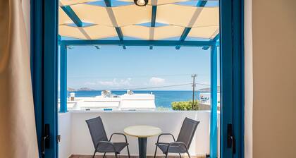 Holiday Home 'Livadia Beach Studio A ' with Sea View, Wi-Fi and Air Conditioning