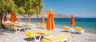 Holiday Home 'Livadia Beach Suite ' with Sea View, Wi-Fi and Air Conditioning