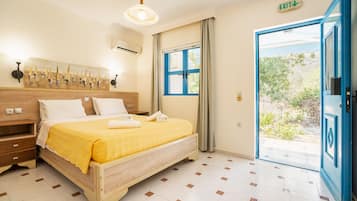 1 slaapkamer, een strijkplank/strijkijzer, gratis wifi, beddengoed