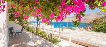 Holiday Home 'Panorama Tilos Apt A' with Sea View, Wi-Fi and Air Conditioning
