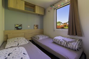 3 habitaciones y ropa de cama 