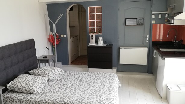 1 bedroom, iron/ironing board, WiFi, bed sheets - Lovely self-contained studio with terrace near Aix. Pets allowed (Aix-en-Provence)