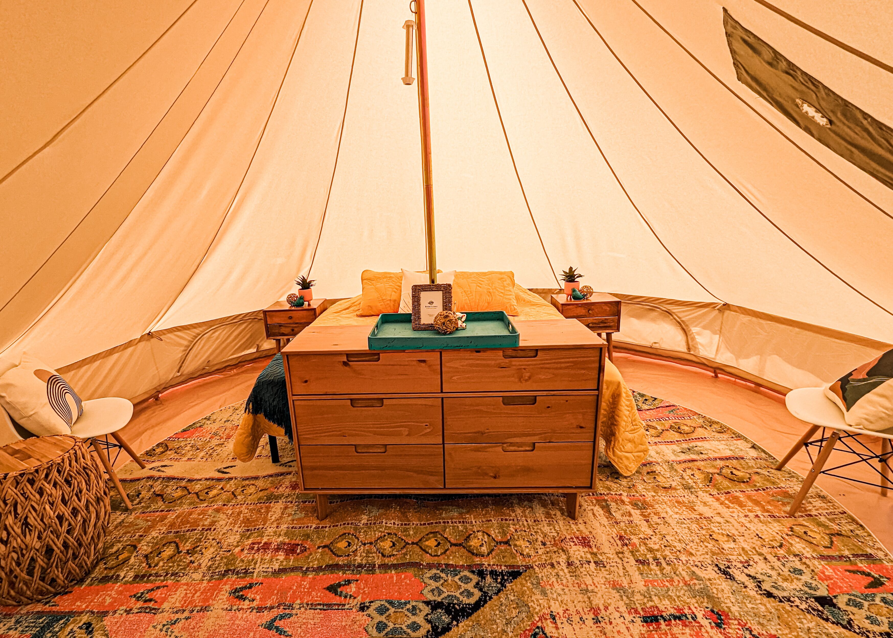 Glamping tent in Newton County by Buffalo River!