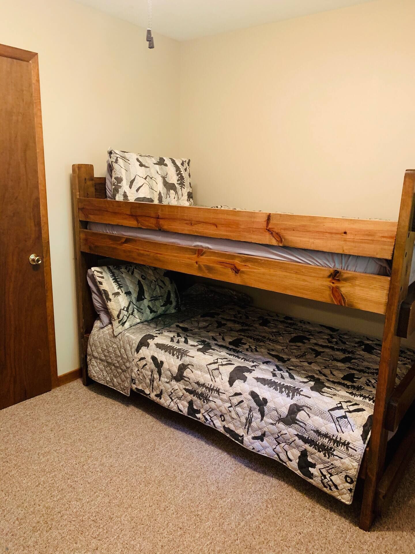 Steps from beach at Big Bass Lake