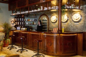 Reception - The Walled Off Hotel (Bethlehem)
