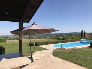 Alberca al aire libre 