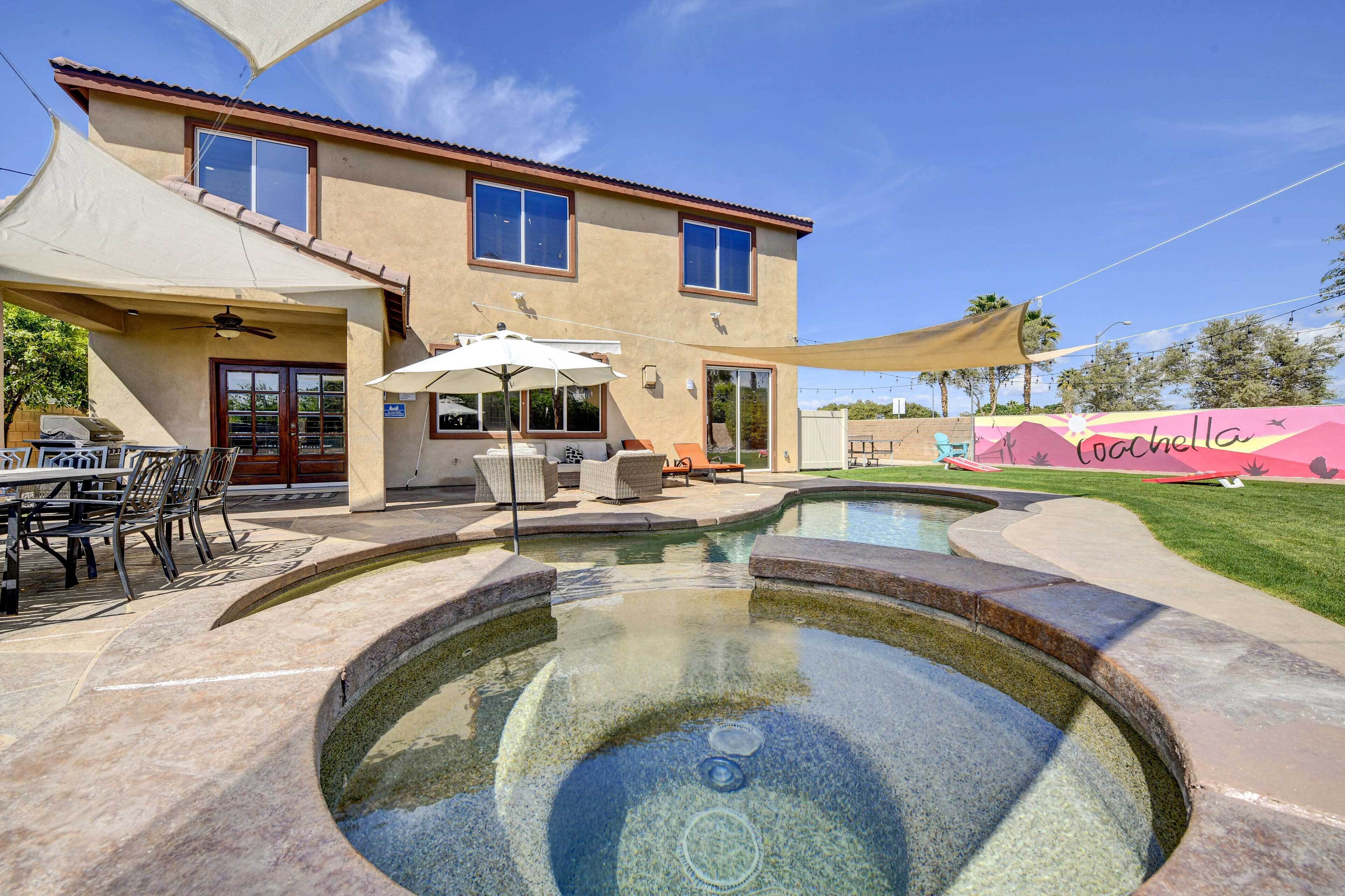 Indio Home w/ Pool & Hot Tub, 3 Mi to Coachella