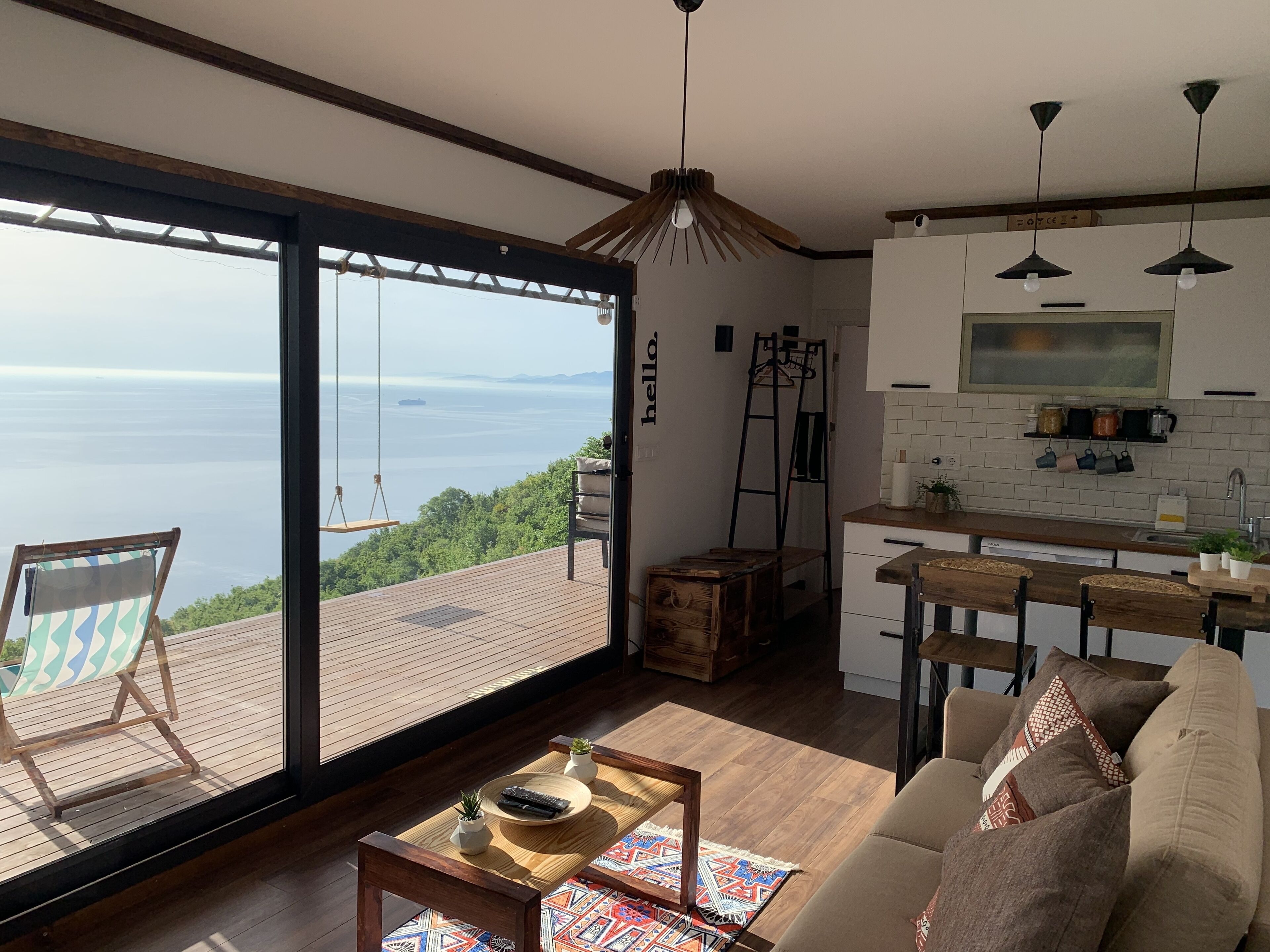 Tiny House Ayvasil Incredible sea view
