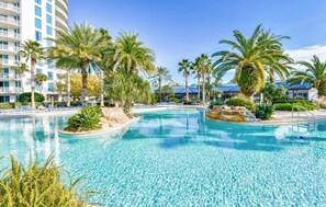 Unclassified image, 2 of 39, button - Family Resort 2BR King Suite Shuttle Pool (Destin)