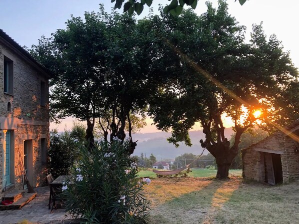 Overnattingsstedets uteområder