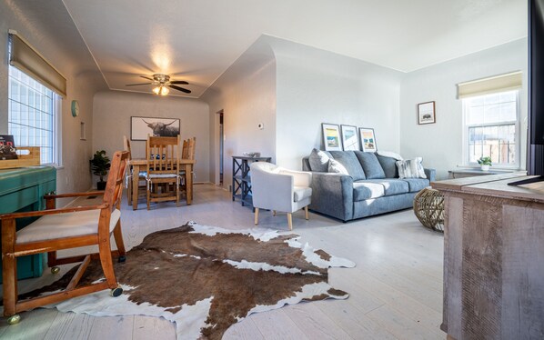 Smart-TV, DVD-Player, Bücher