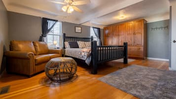 2 slaapkamers, een bureau, gratis wifi, beddengoed