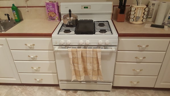 Fridge, microwave, oven, stovetop - Lovely large one bedroom near Crane Beach- (Robinsons)