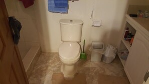Shower, towels, soap - Lovely large one bedroom near Crane Beach- (Robinsons)