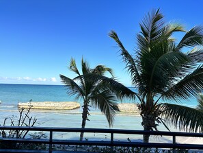 Sun-loungers, beach towels