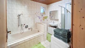 Badewanne, Haartrockner