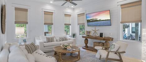 TV connectée, baby-foot, table de tennis de table