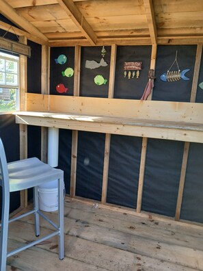 Interior - Russell's Roost Camping , Boating, Fishing ON Martiny Chain of Lakes. (Barryton)