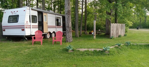 Property grounds - Russell's Roost Camping , Boating, Fishing ON Martiny Chain of Lakes. (Barryton)