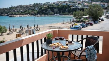 Apartamento superluxo, 1 quarto, para não fumantes, vista para o mar | Vista para praia/oceano