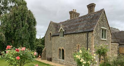 Charming gothic house with a lovely terrace and garden