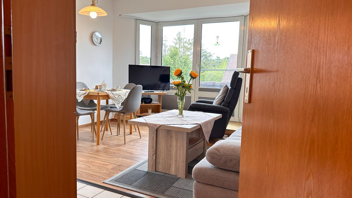 Télévision, table de tennis de table, chaîne hi-fi