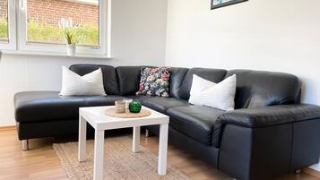 Télévision, table de tennis de table, chaßne hi-fi