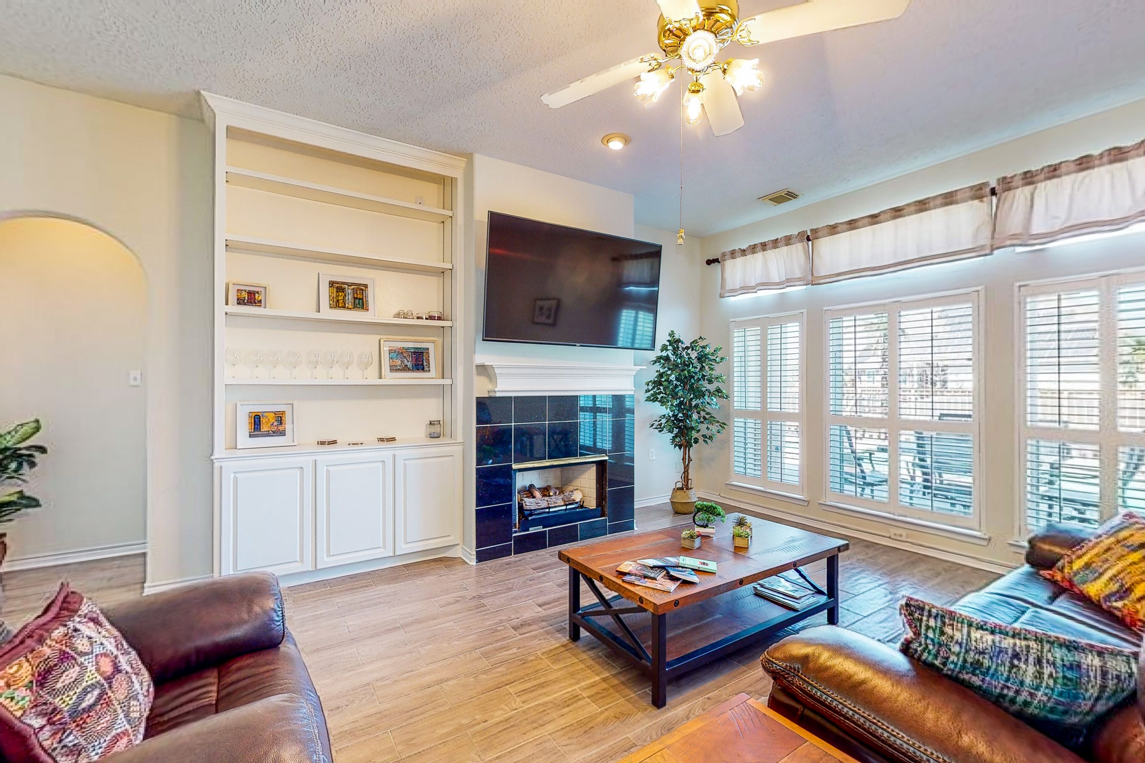 Canal-front home with private pool, dock, deck, water views, W/D & AC