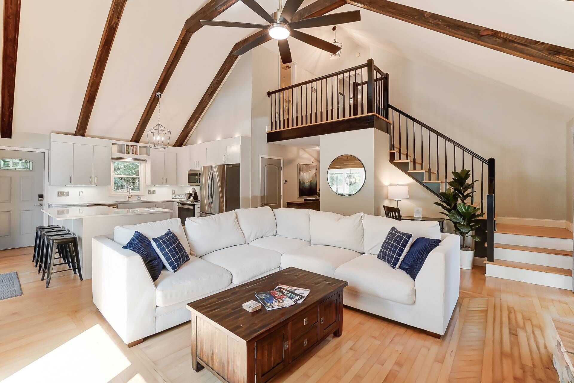 Captain's Hideaway - Waterfront on Lk Norman - Private Dock - Paddleboat - Boat Rental Opt.- Pets OK