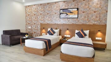 Executive-Zweibettzimmer | 1 Schlafzimmer, Bettwäsche aus ägyptischer Baumwolle