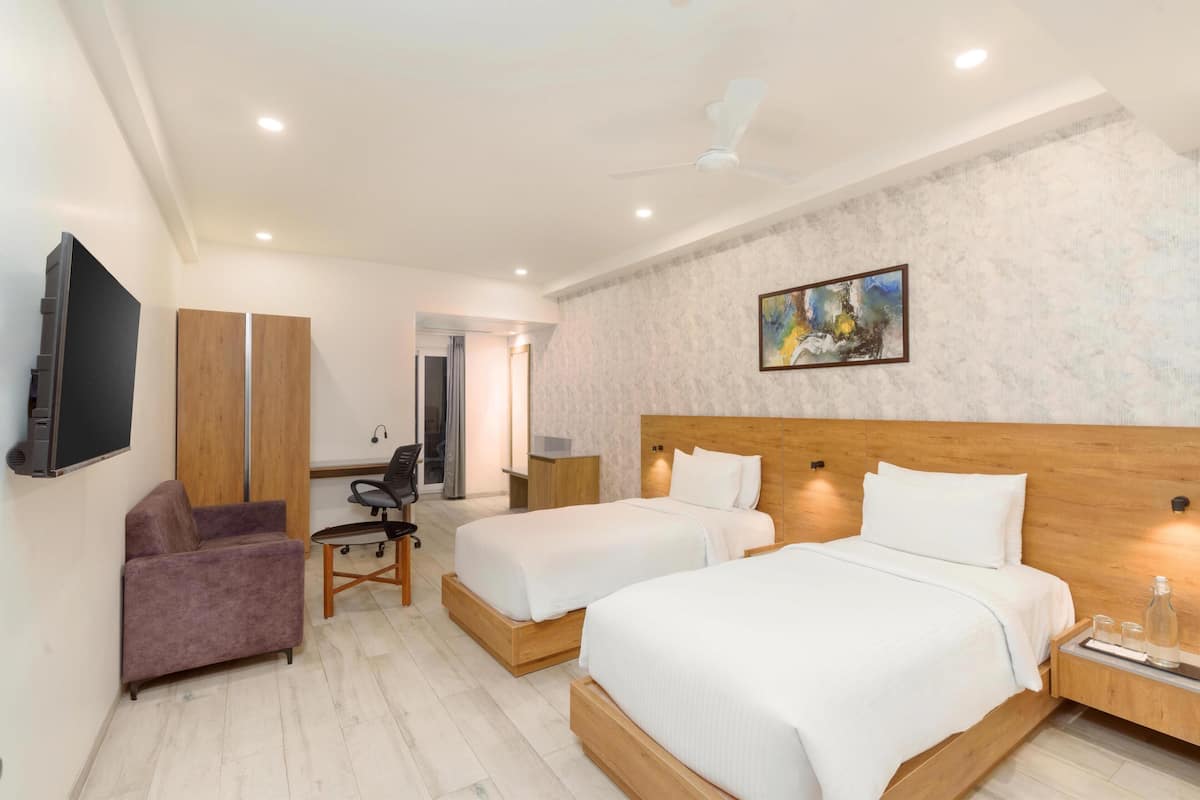 Quarto standard | 1 quarto, roupas de cama de algodão egípcio, roupas de cama premium