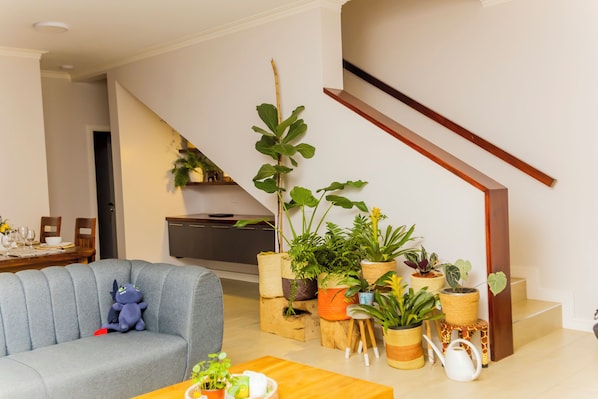 Basic Apartment, Patio, City View | Living area - Greenleaf Residence (Kampala)