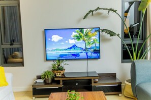 Basic Apartment, Patio, City View | Ruang tamu