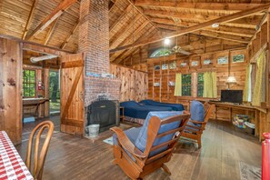 Interior - Pet Friendly Cabin on Lake Winnipesaukee with Dock Sleeps 4 (Moultonborough)